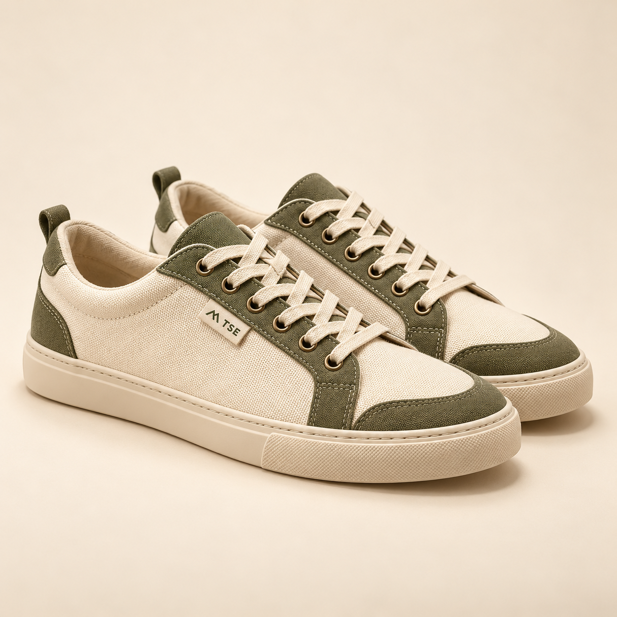 Safari Canvas Sneakers — AI-generated placeholder